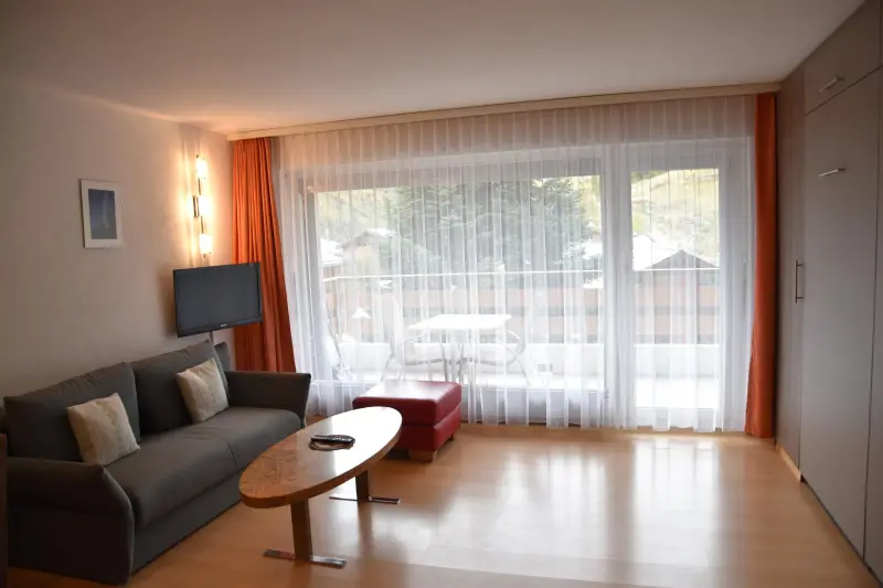 Ferienwohnung mit Hund in Saas-Fee für max. 3 Personen Ferienwohnung mit Hund in Saas-Fee für max. 3 Personen