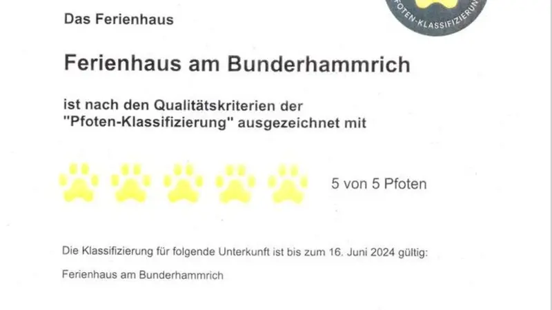 Ferienhaus  Bunde