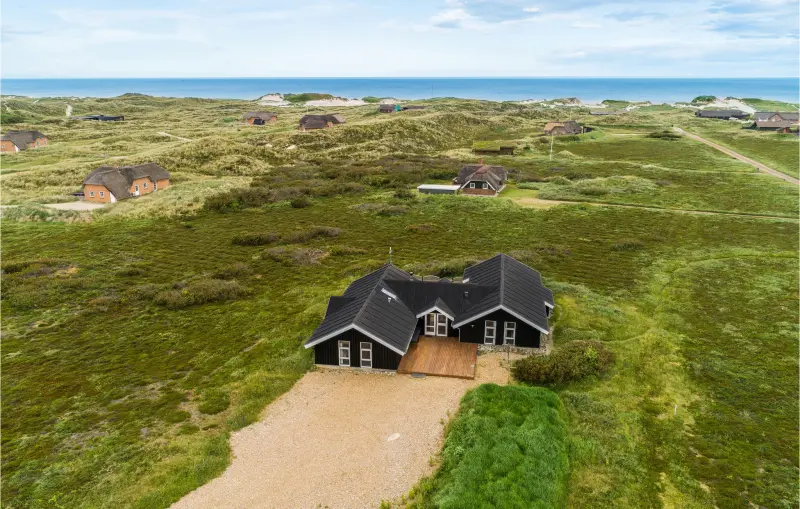 Ferienhaus mit Hund in Søndervig, Klegod Strand fuer max. 12 Personen