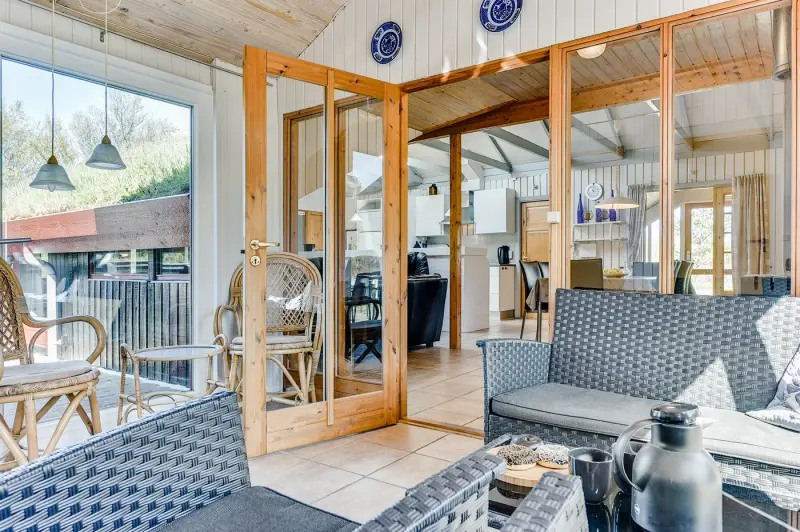 Ferienhaus mit Hund in Bolilmark, Rømø, Dänemark