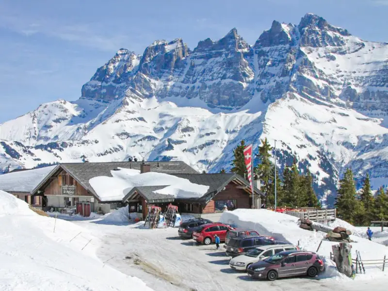 Ferienhaus mit Hund in Val-d'Illiez f&uuml;r max. 40 Personen