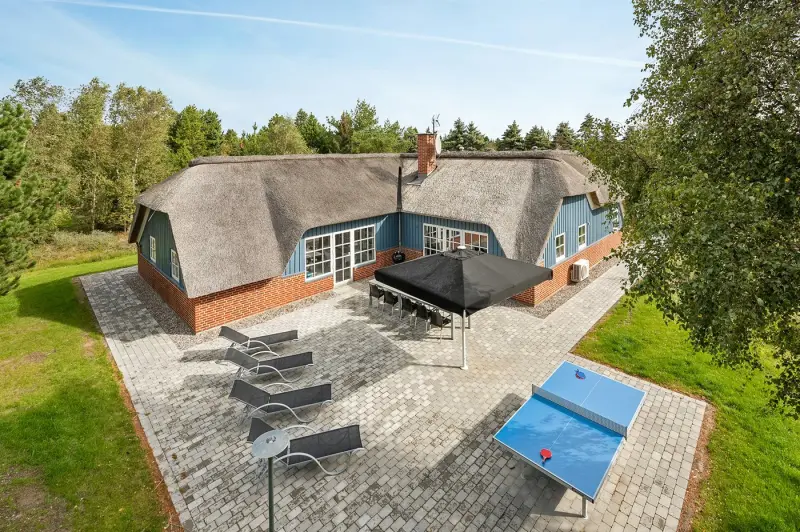 Ferienhaus mit Hund in Kongsmark, R&ouml;m&ouml;, D&auml;nemark