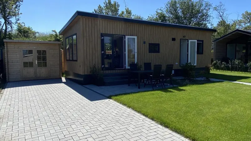 Chalet mit Sauna, Garten und Terrasse