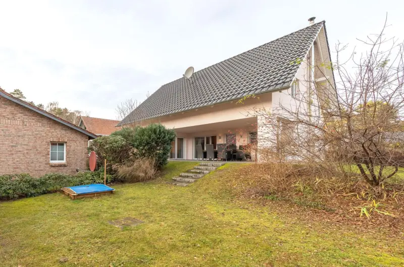 Ferienhaus mit Hund in Heidepark, Fleesensee fuer max. 8 Personen