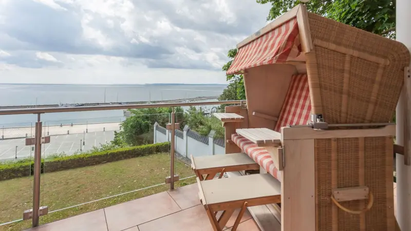 Voll ausgestattete Ferienwohnung | Meerblick