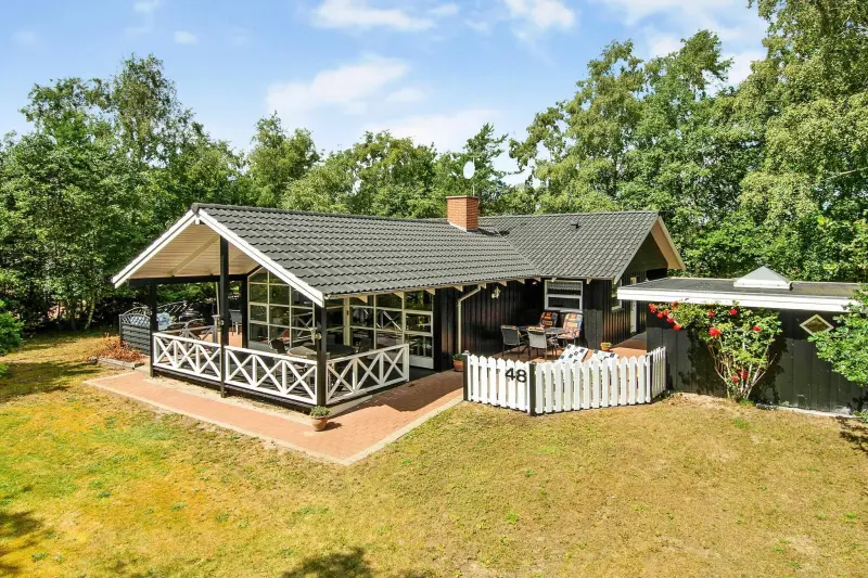 Ferienhaus mit Hund in Helberskov Strand, Als Odde fuer max. 8 Personen