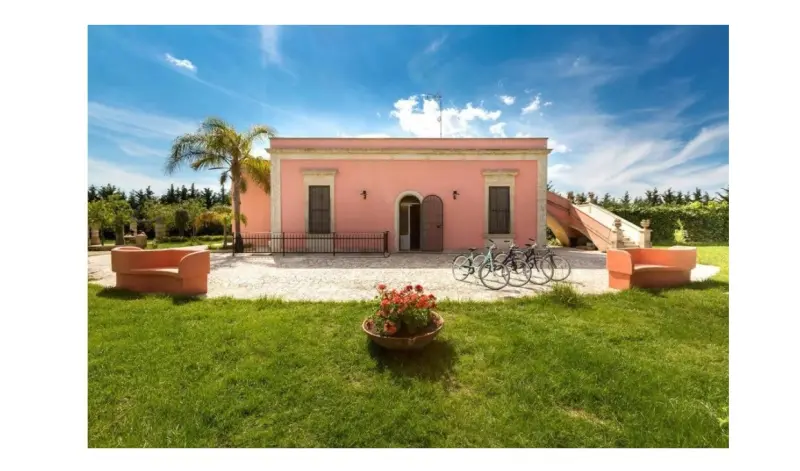 Ferienhaus mit Hund in Guagnano, Italien fuer max. 8 Personen