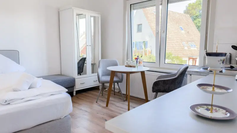 Ferienwohnung mit Hund in Sahlenburg, Cuxhaven fuer max. 2 Personen