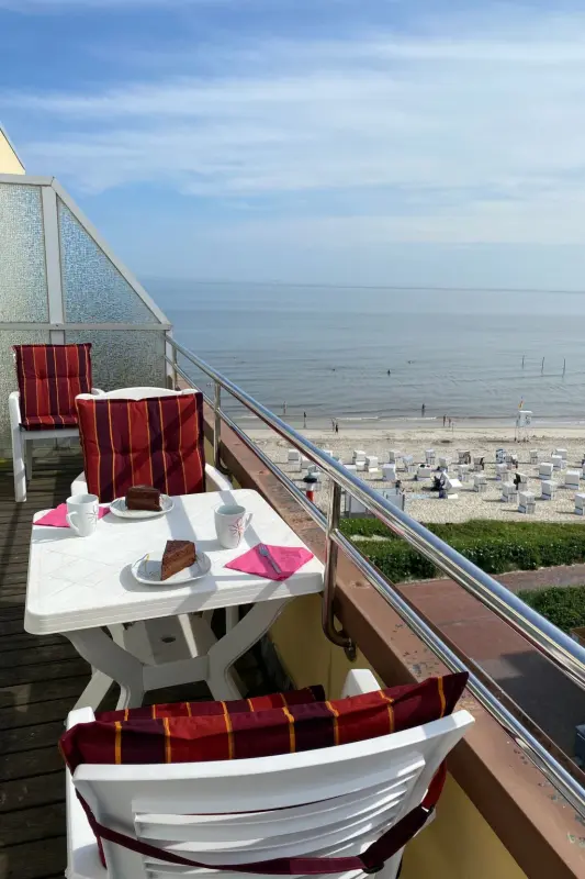 Ferienwohnung mit Hund in Wangerooge, Deutsche Nordseeküste, Deutschland