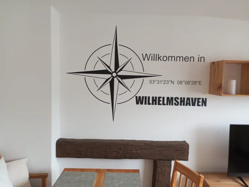 Ferienwohnung in Wilhelmshaven f&uuml;r max. 4 Personen