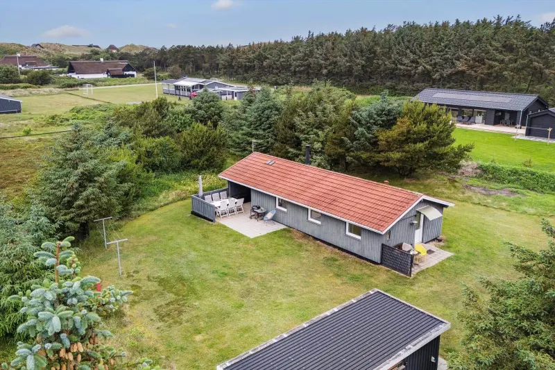 Ferienhaus mit Hund in Klegod Strand fuer max. 6 Personen