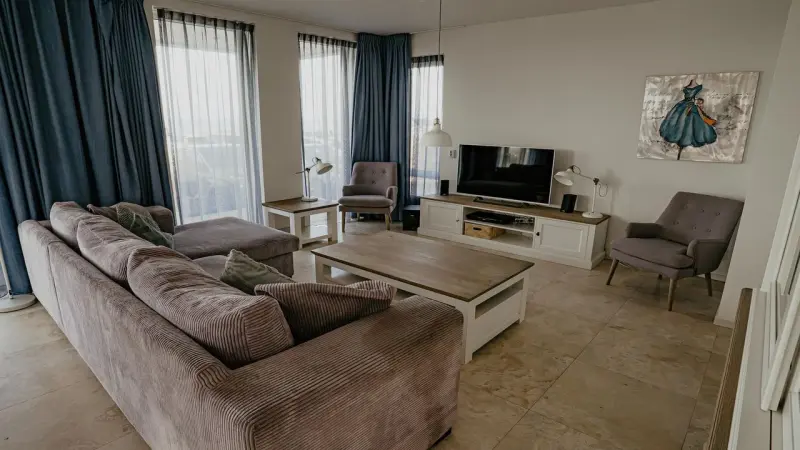 Apartment mit Terrasse | Nah am Strand | Haustiere erlaubt