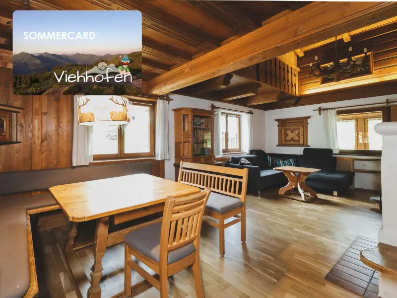 Chalet mit Hund in Viehhofen fuer max. 8 Personen