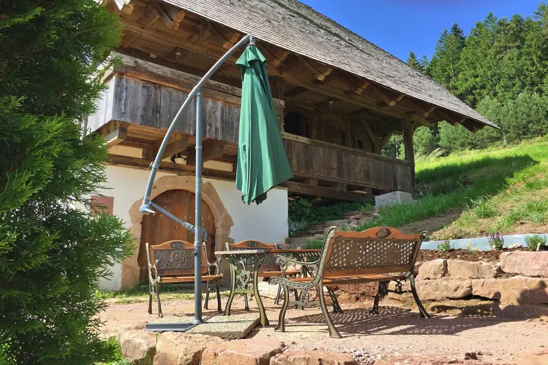 Ferienhaus mit Hund in Reinerzau, Schwarzwald, Deutschland