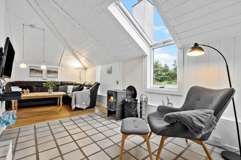 Ferienhaus mit Hund in Søndervig, Klegod Strand fuer max. 6 Personen