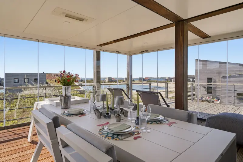 Ferienhaus mit Terrasse und Grill