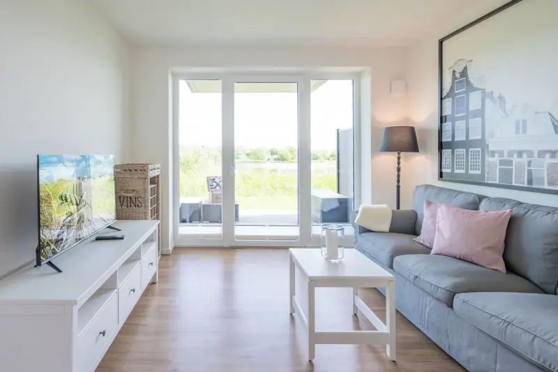 Ferienwohnung mit Hund inNorderhafen, Nordsee  f&uuml;r max. 4 Personen