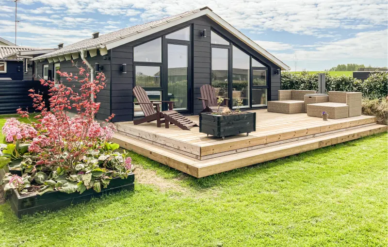 Ferienhaus mit Hund in Skåstrup Strand, Fünen fuer max. 5 Personen