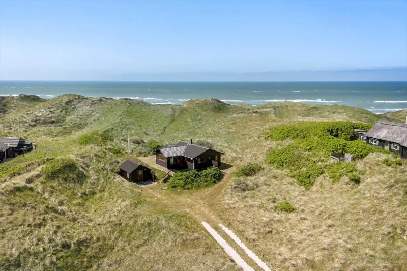 Ferienhaus mit Hund in Løkken fuer max. 6 Personen
