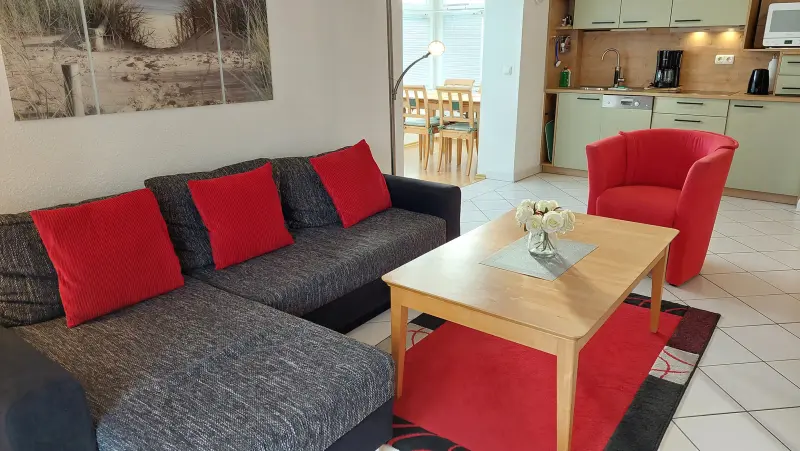 Ferienwohnung mit Hund in Binz fuer max. 4 Personen