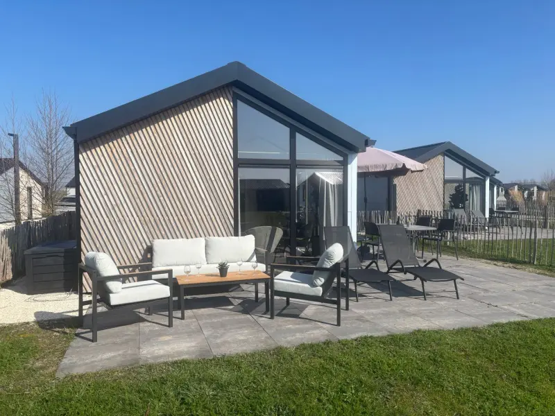 De IJssel Eilanden Chalet Casa Kampen mit Zaun Nr. 548