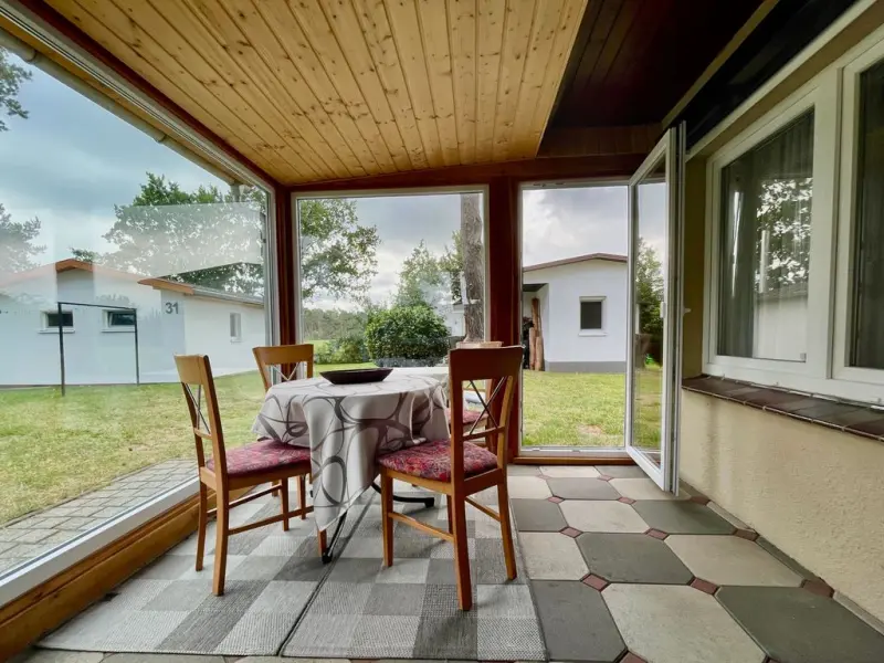 Bungalow mit Hund in Quetzin, Plau am See fuer max. 3 Personen