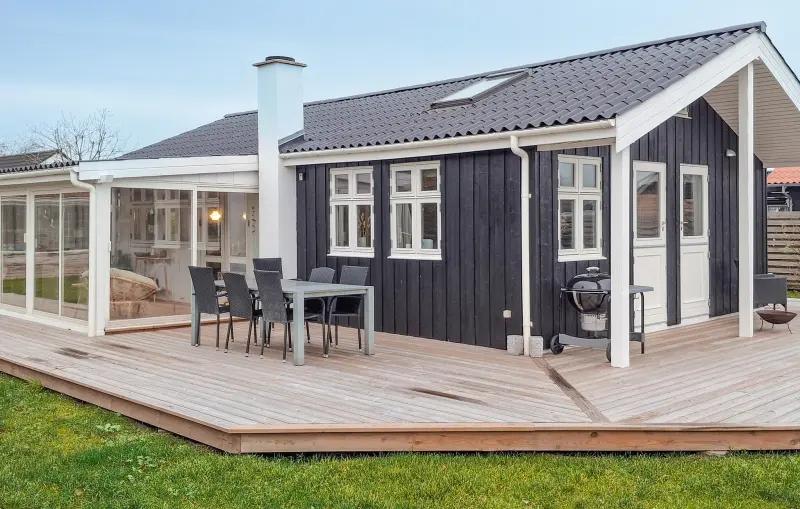 Ferienhaus mit Hund inGrønninghoved Strand, Binderup Strand  f&uuml;r max. 6 Personen