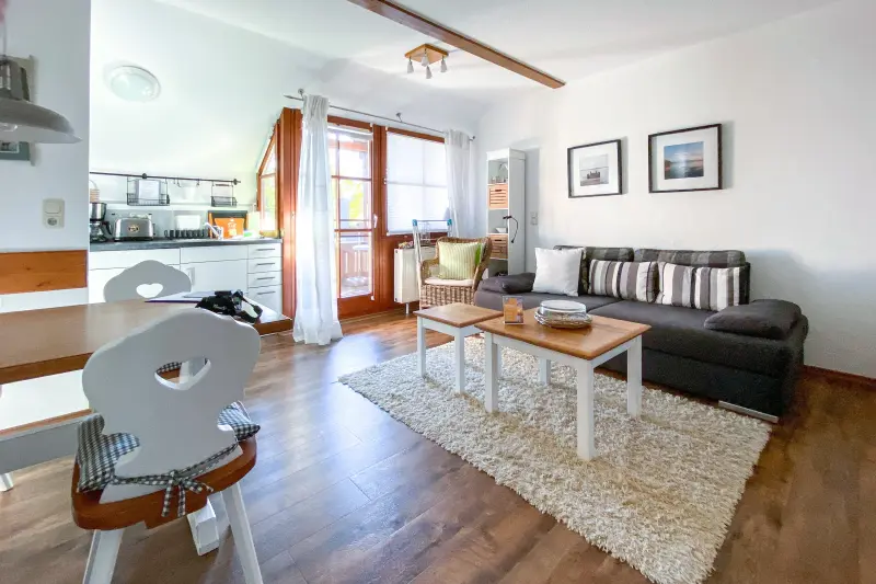 Ferienwohnung mit Hund in Chieming fuer max. 4 Personen