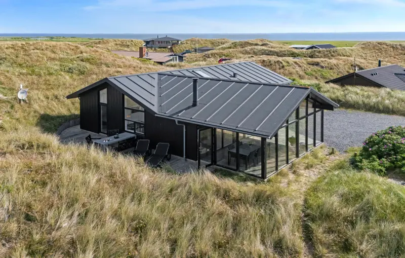 Ferienhaus mit Hund in Årgab fuer max. 6 Personen