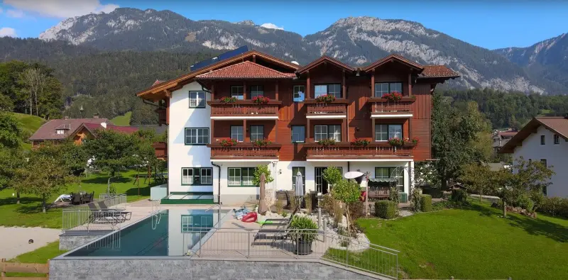 Wohnung mit Grill, Sauna und Garten