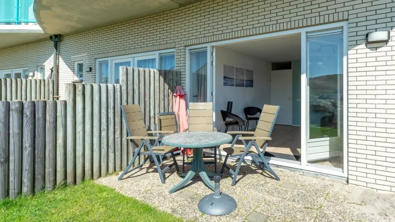 Voll ausgestattete gemütliche Ferienwohnung mit Terrasse und Garten | Strand in der Nähe | Haustiere sind willkommen