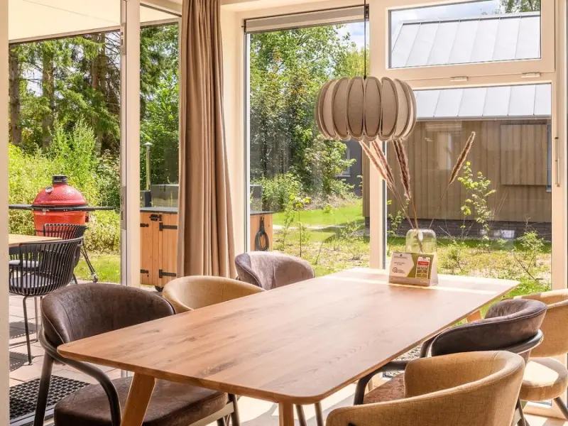 Ferienhaus mit Terrasse und Garten