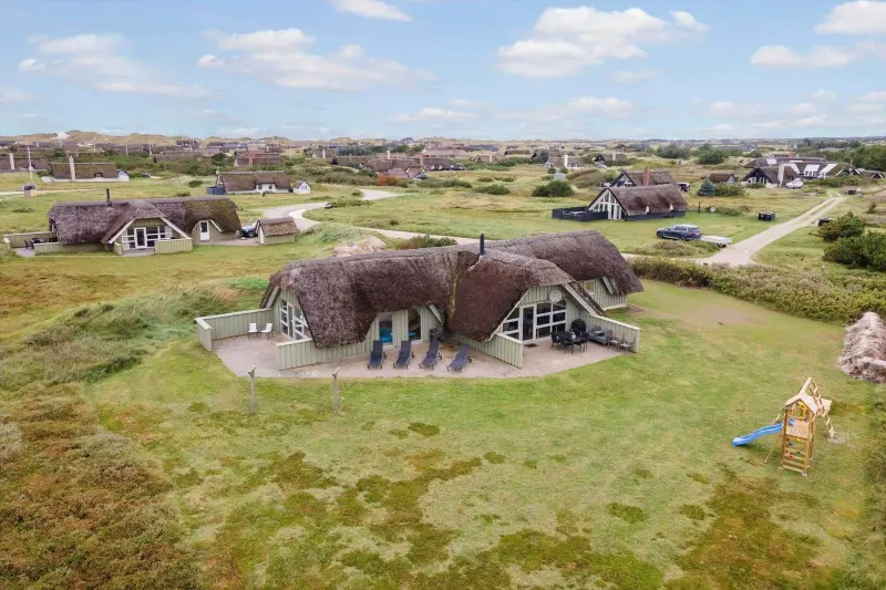 Ferienhaus mit Hund in Ringkøbing, Klegod Strand fuer max. 8 Personen