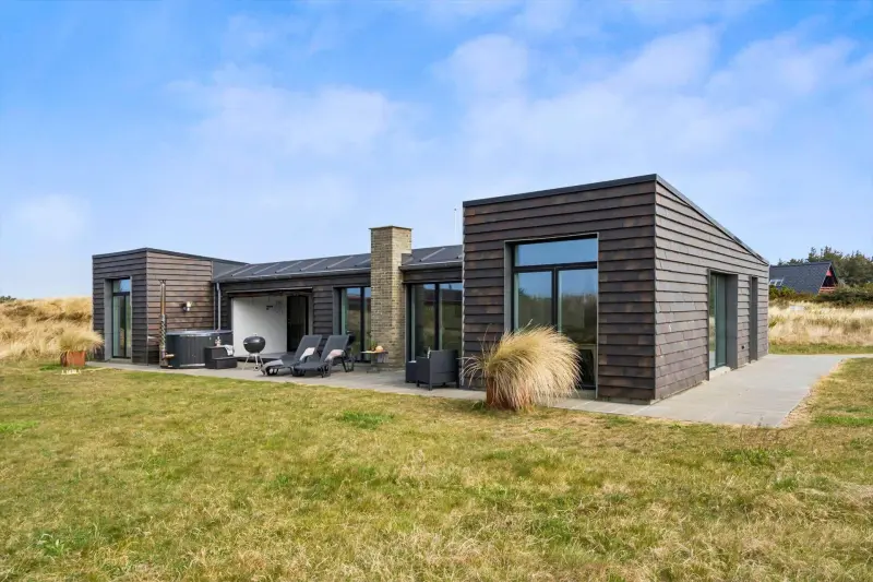Ferienhaus mit Hund in Klegod Strand fuer max. 8 Personen