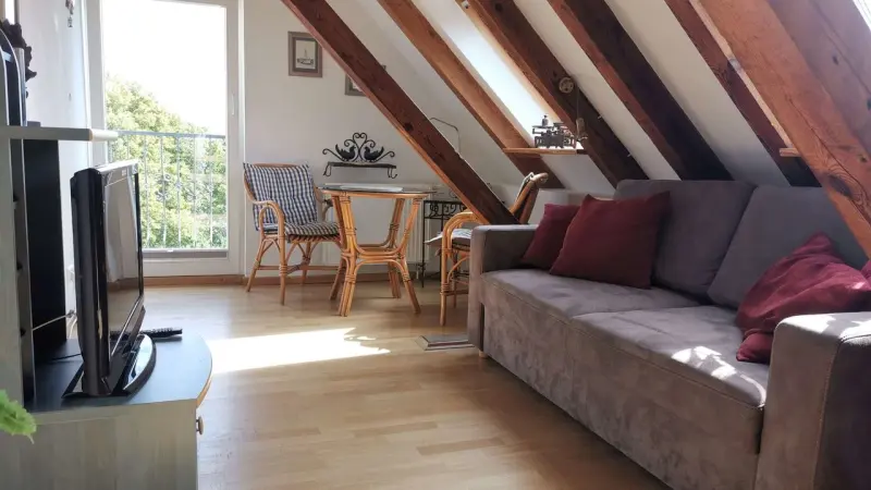 Ferienwohnung mit Garten | Meerblick