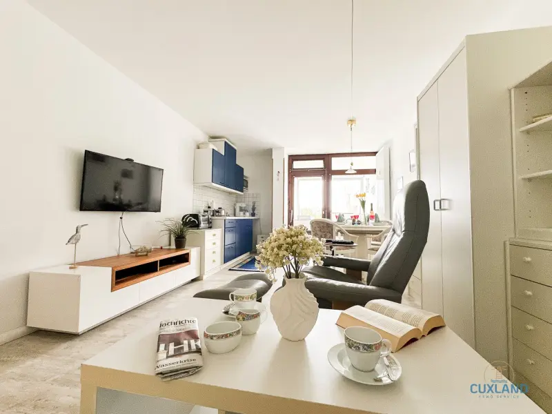 Ferienwohnung mit Hund in Duhnen, Cuxhaven fuer max. 4 Personen