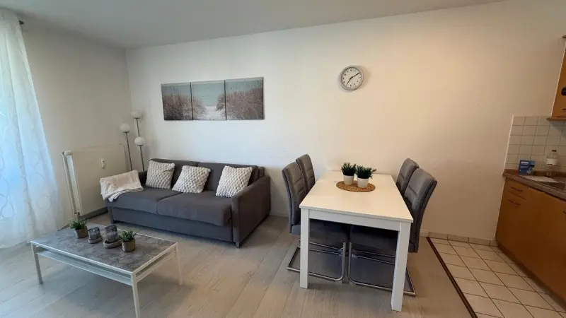 Apartment mit Sauna | Gartenblick