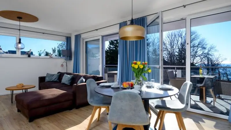 Kinderfreundliches schönes Apartment mit Terrasse | Seeblick