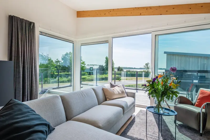 Ferienhaus mit Garten und Terrasse