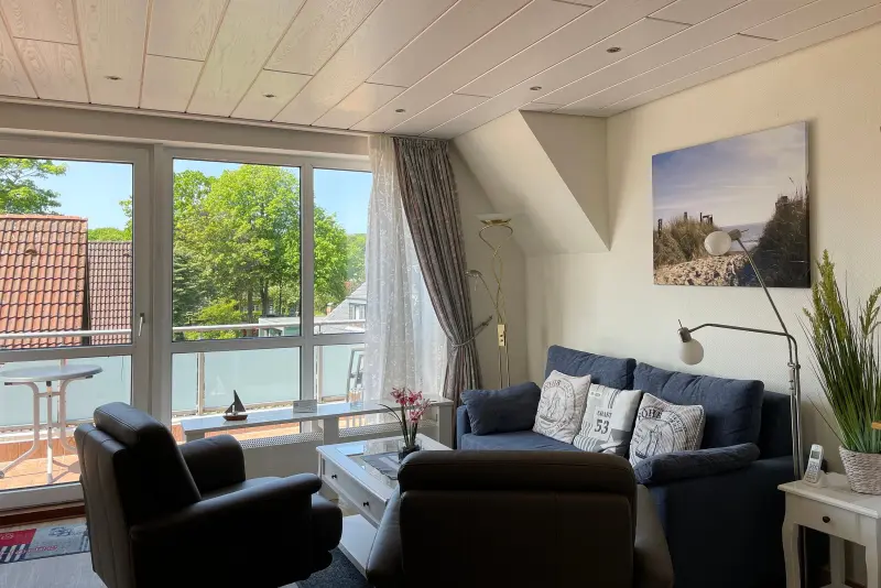 Ferienwohnung mit Hund inWyk auf Föhr, Nordsee  f&uuml;r max. 4 Personen