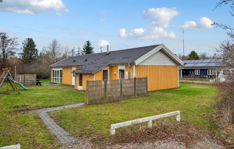 Ferienhaus mit Hund inØrsted, Jütland  f&uuml;r max. 10 Personen