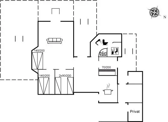 Ferienhaus  Grærup