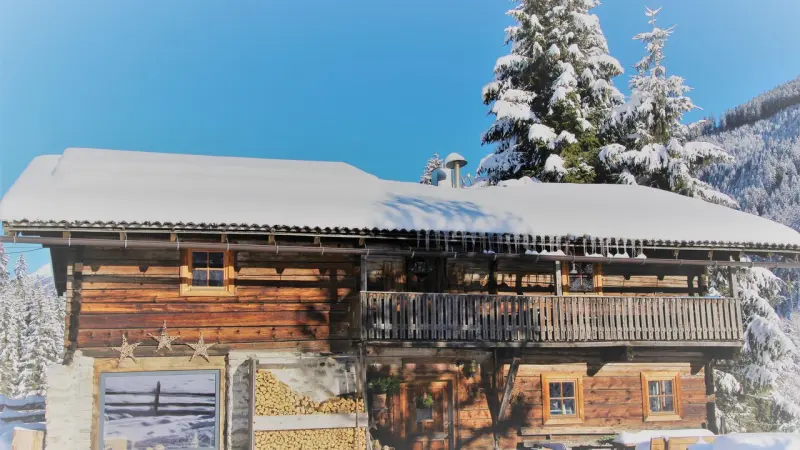 Ferienhaus mit Sauna, Terrasse und Garten