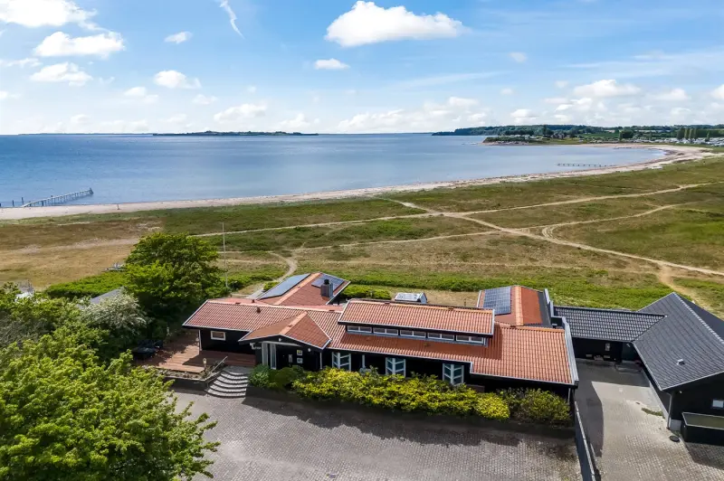 Ferienhaus mit Hund in Diernæs Strandby, Dänemark fuer max. 12 Personen