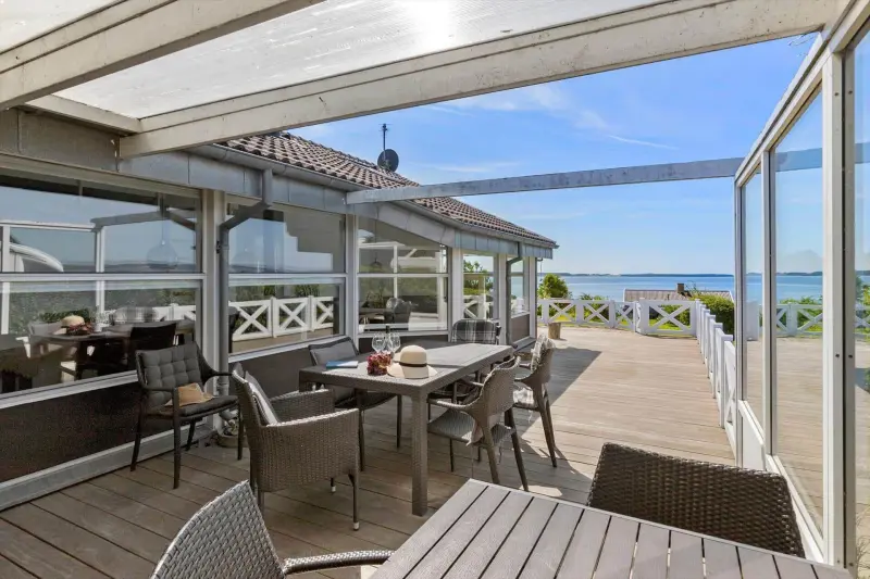 Ferienhaus mit Hund in Egsmark Strand fuer max. 6 Personen
