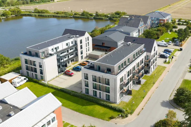Ferienwohnung mit Hund inNorderhafen, Nordstrand  f&uuml;r max. 4 Personen