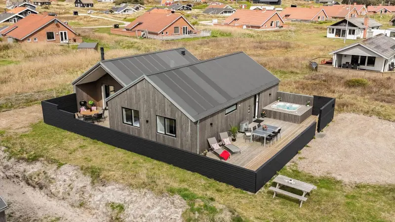 Ferienhaus mit Hund in Harboøre, Vrist Strand fuer max. 8 Personen