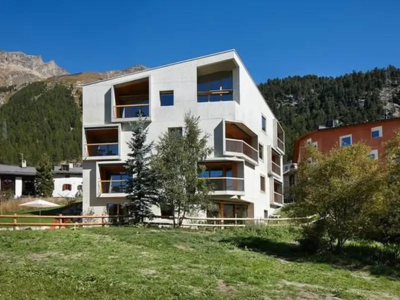 Ferienwohnung mit Hund in Pontresina f&uuml;r max. 2 Personen