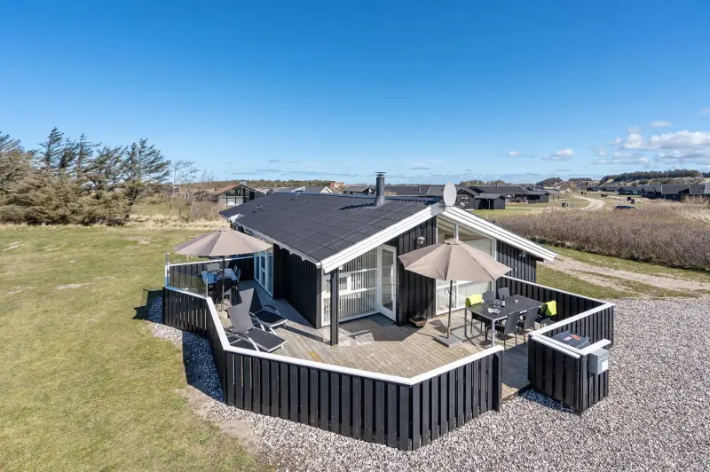 Ferienhaus mit Hund in Nørlev Strand, Lønstrup fuer max. 6 Personen