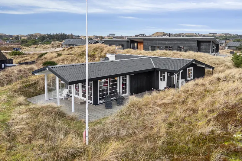 Ferienhaus mit Hund in Søndervig, Klegod Strand fuer max. 6 Personen